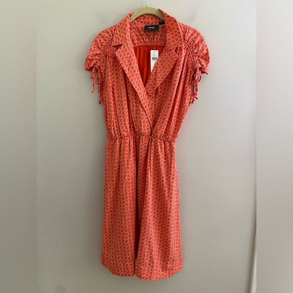 ANTHROPOLOGIE Carlotta Ruched Shirtdress - Picture 8 of 8